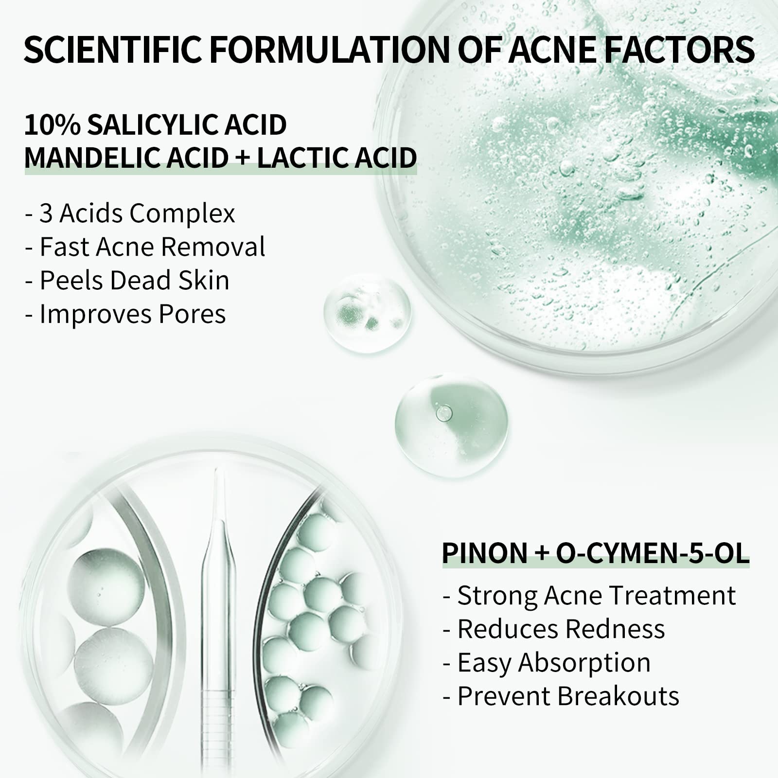 LANBENA Madecassoside soothing ingredients indicate calming skincare benefits.