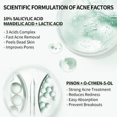 LANBENA Madecassoside soothing ingredients indicate calming skincare benefits.