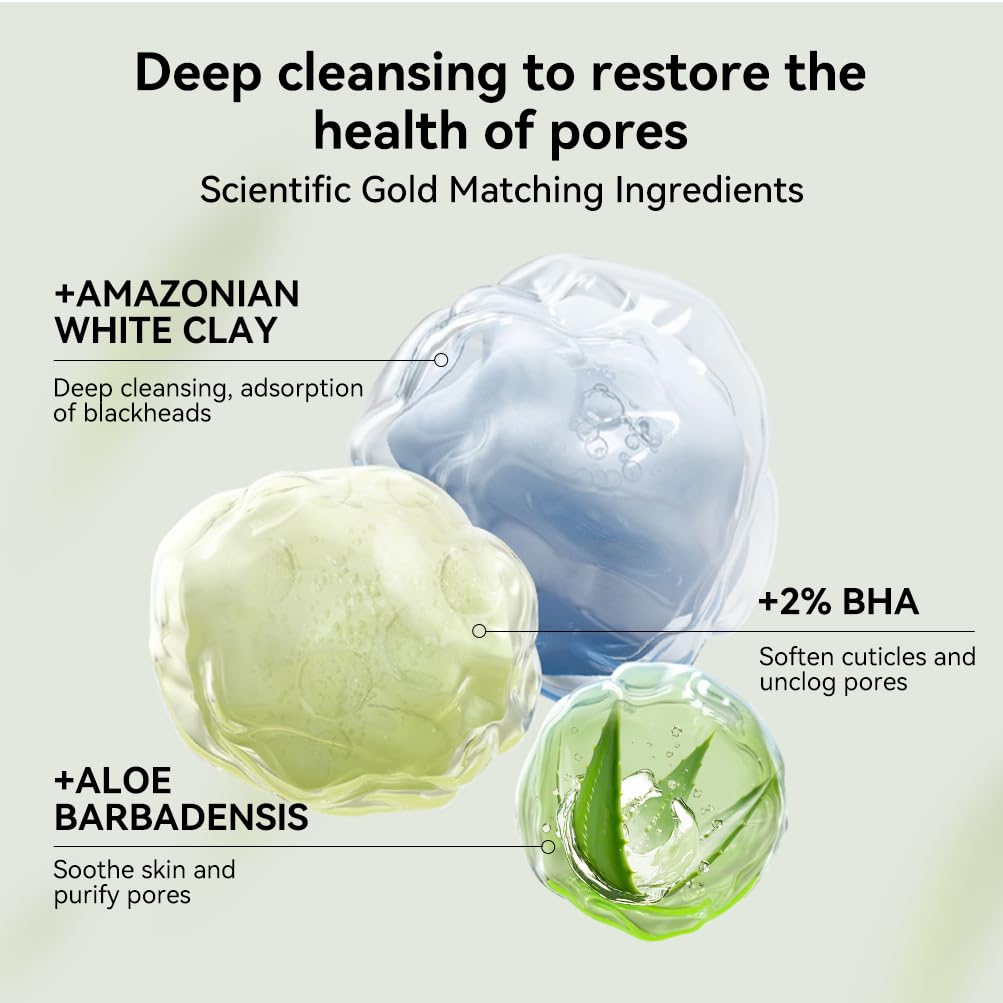 LANBENA peel-off mask drying on skin to lift impurities