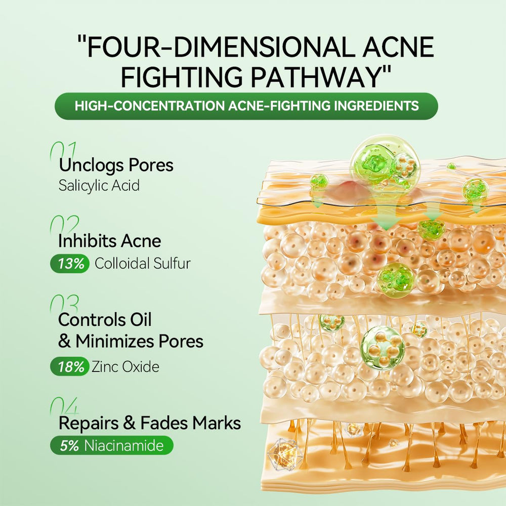 LANBENA product on a clean face implying potential pore refinement