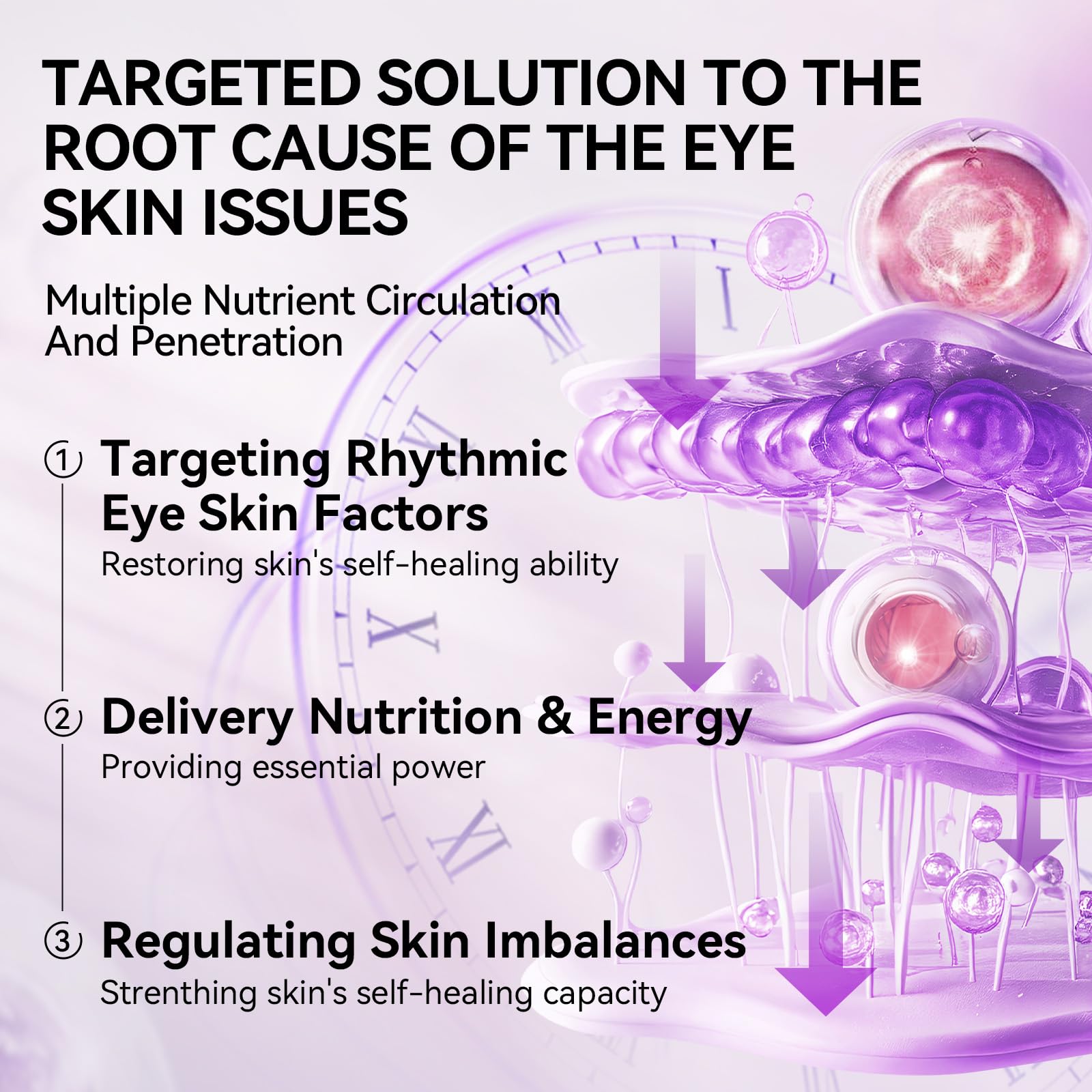 LANBENA patches with caffeine and niacinamide refresh the eye area.