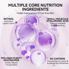 LANBENA patches with hyaluronic acid hydrate delicate eye skin.