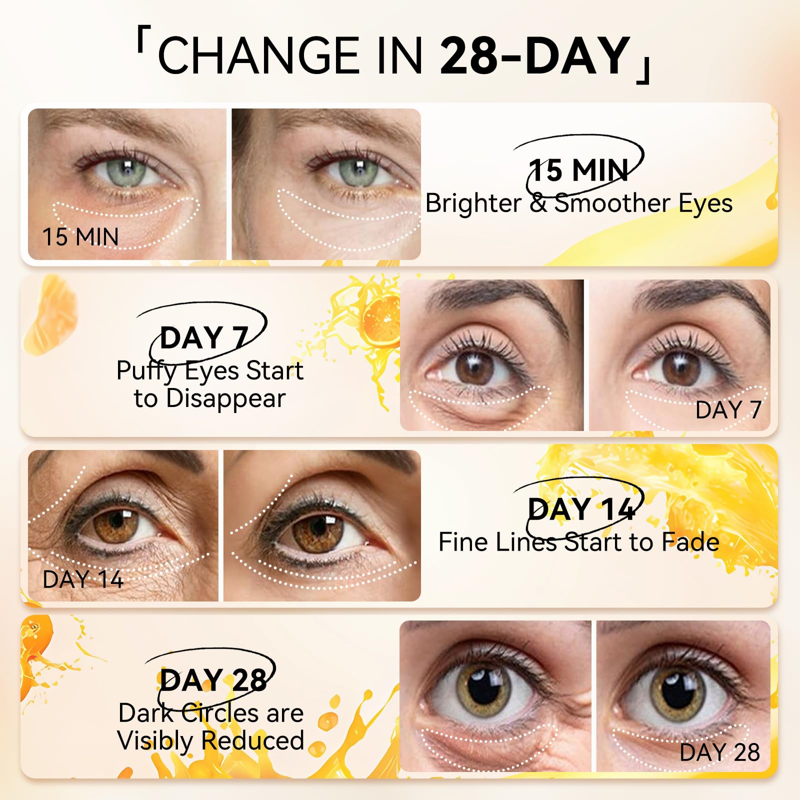 Gift-ready LANBENA eye patches in a multi-pack