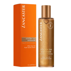 Lancaster After Sun Oil texture spreads easily for instant comfort.