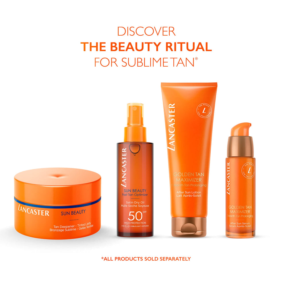 Lancaster Tan Deepener dermatologist-tested formula for daily wear