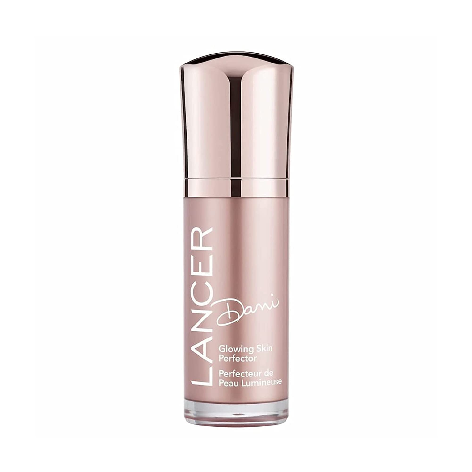 Lancer Dani Glowing Skin Perfector packaging presents premium at-home glow.