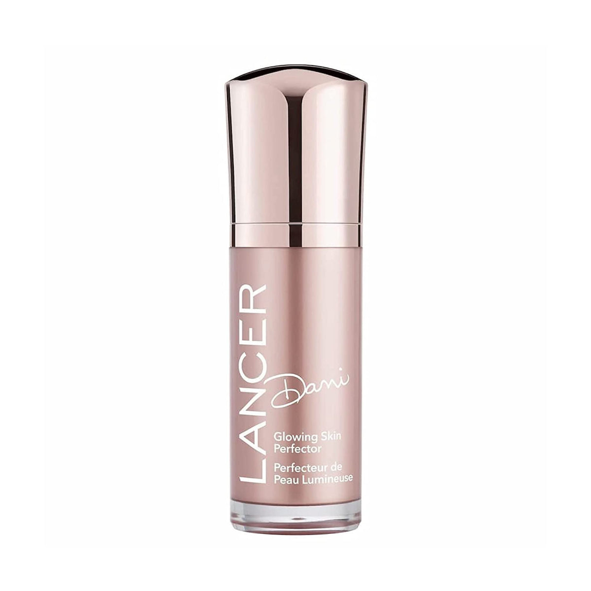 Lancer Dani Glowing Skin Perfector packaging presents premium at-home glow.
