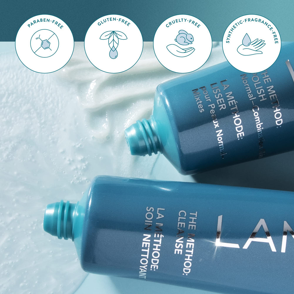 Polish featured in a typical bathroom skincare setup for daily use