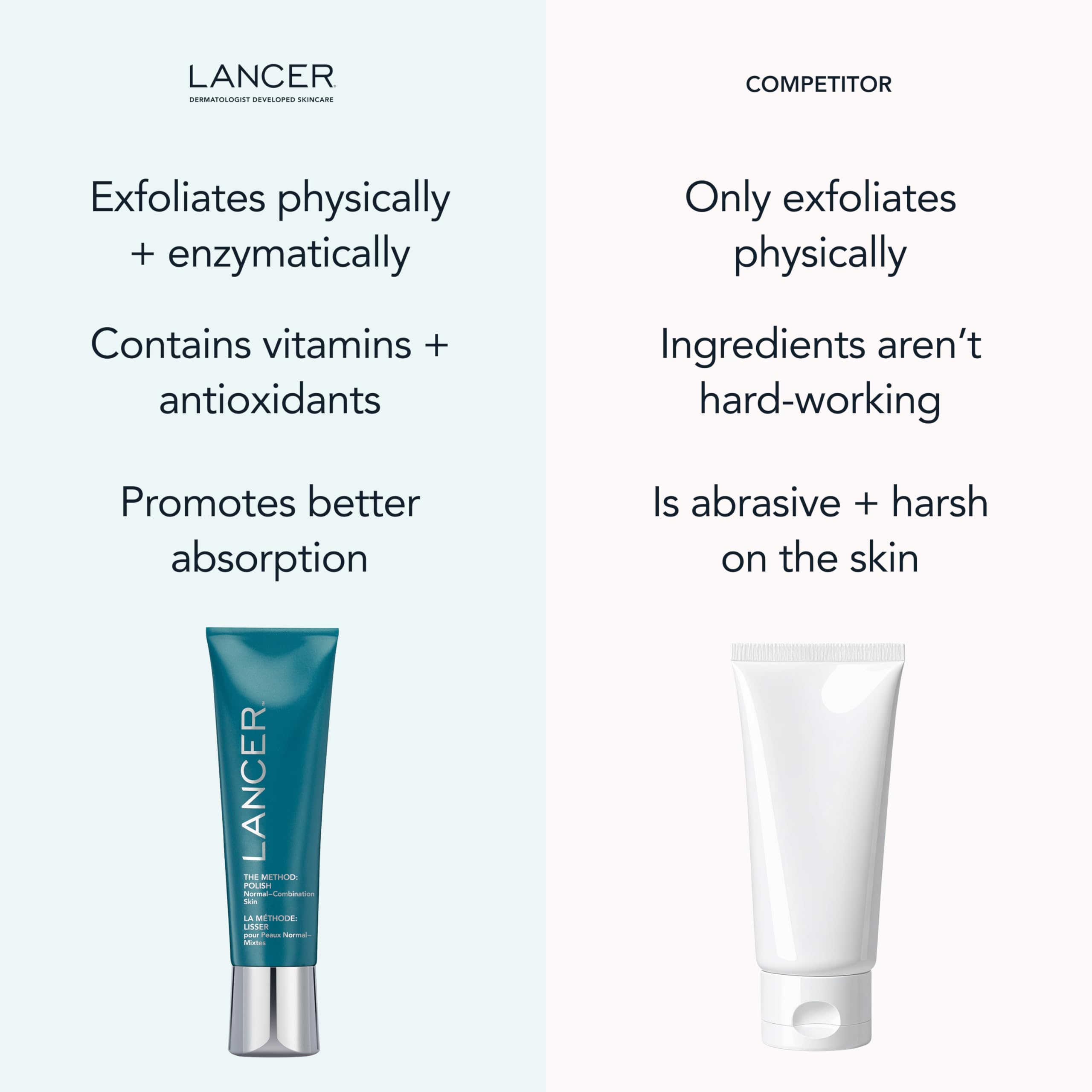 Polish depicted alongside Cleanse and Nourish for a complete method