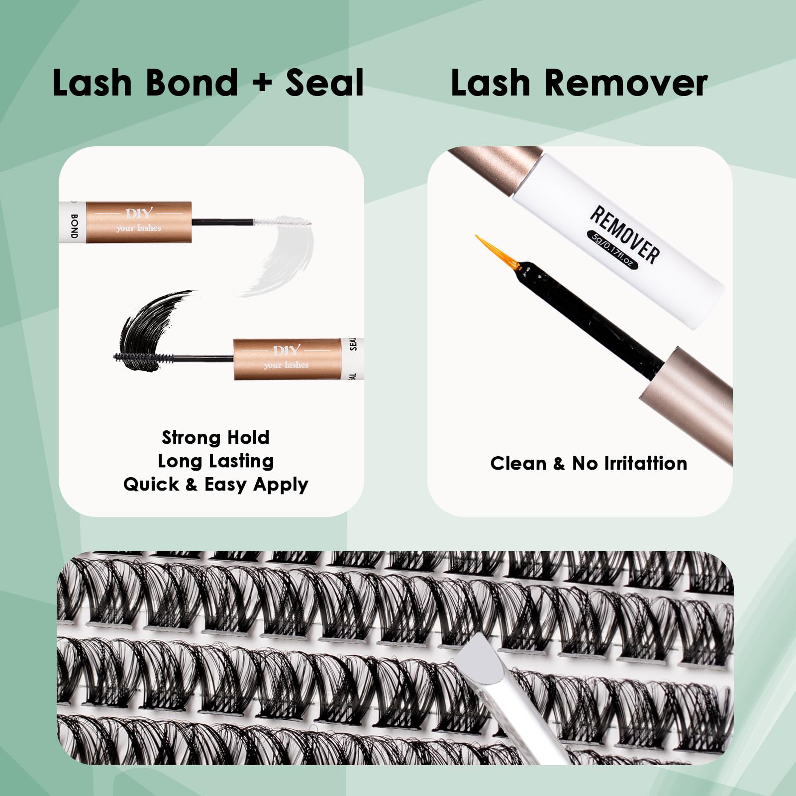 Lanciley precision tweezers help precise, clean cluster placement.