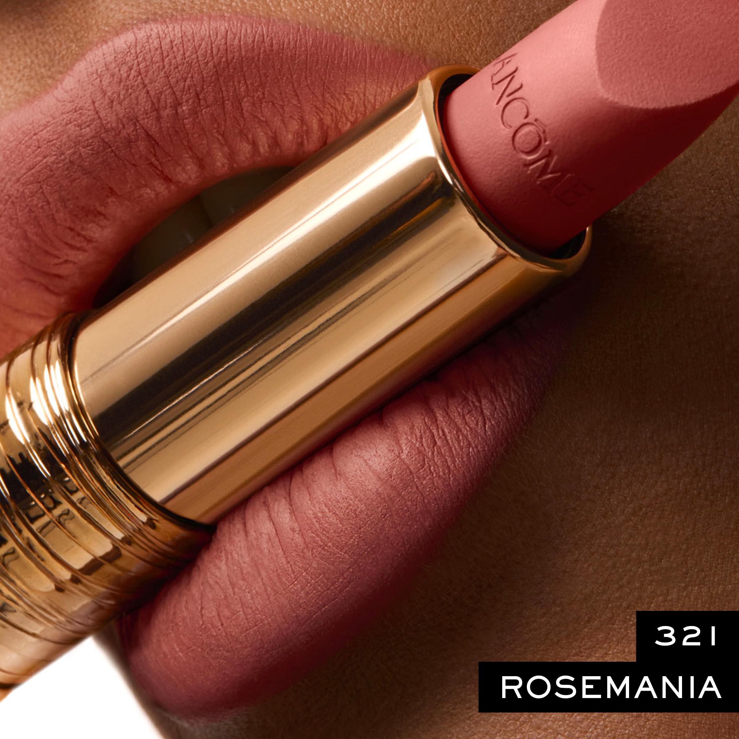 Lancôme Absolu Drama Matte smudge-resistant wear tested during daily activities.