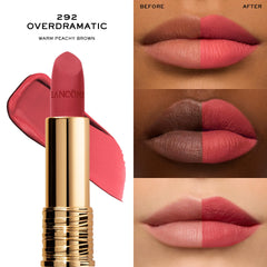 Lancôme lipstick application using petal bullet for accurate lining