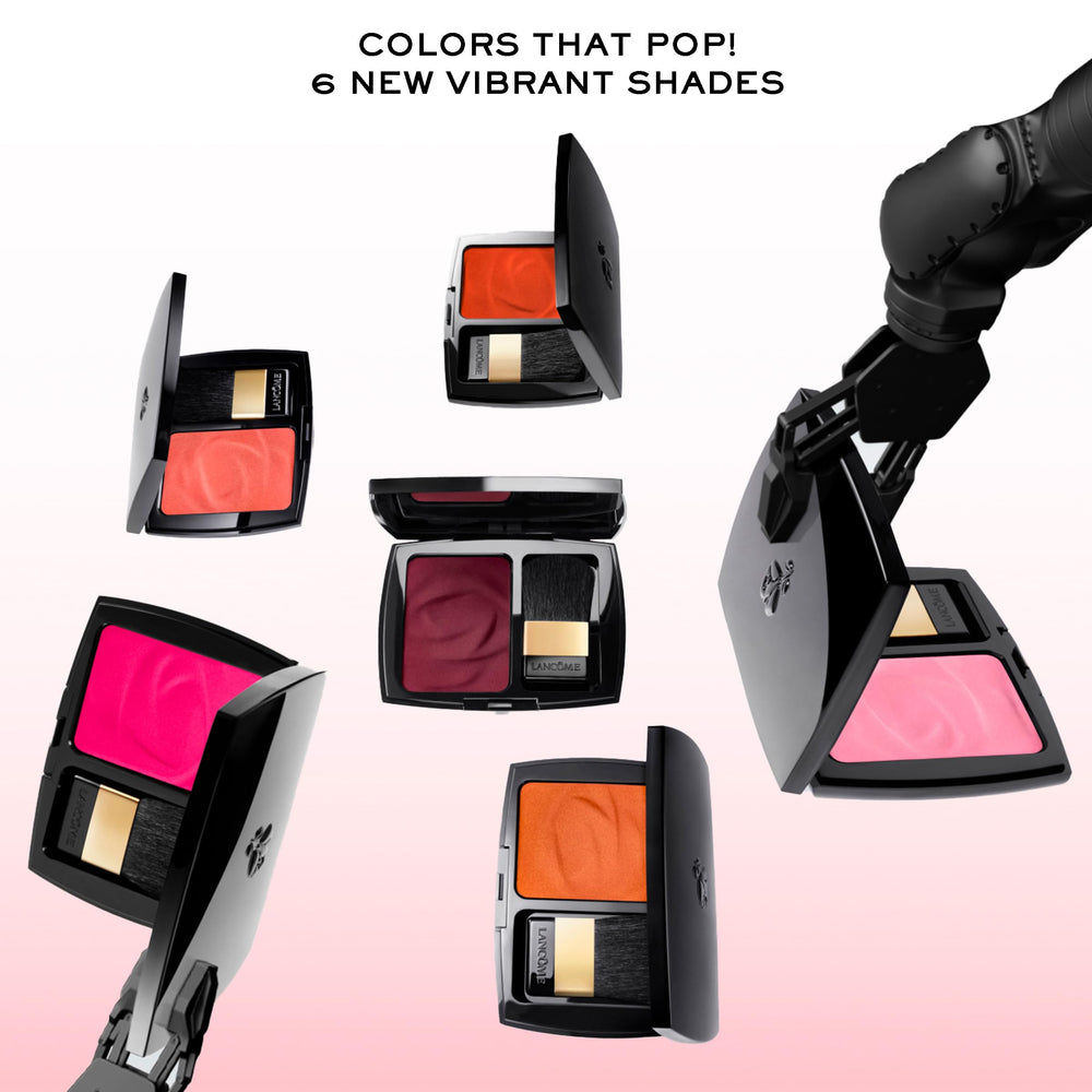Lancôme Blush Subtil packaging display highlighting premium finish and shade range.