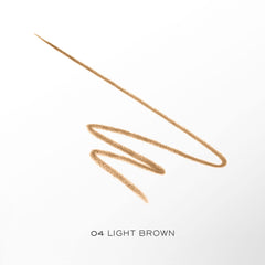 Lancôme Brow Define spoolie close-up, blending bristles for smooth, even color finish