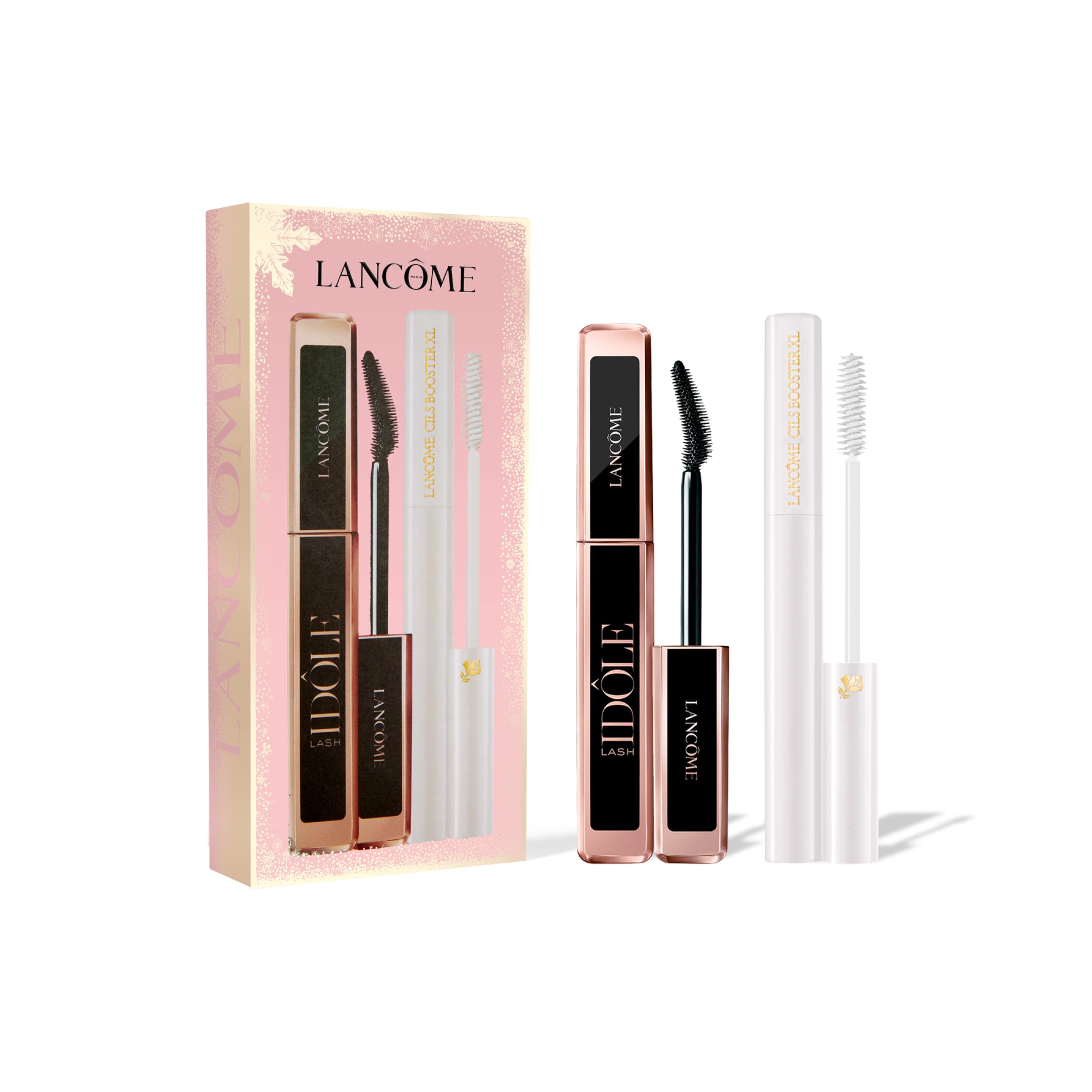 Lancôme Cils Booster XL lash primer wand ready for smooth mascara prep.