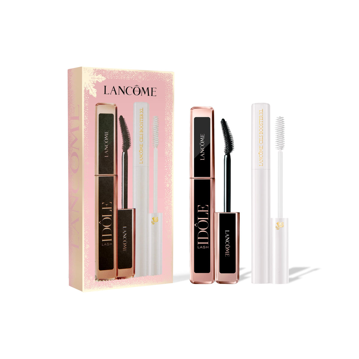 Lancôme Cils Booster XL lash primer wand ready for smooth mascara prep.