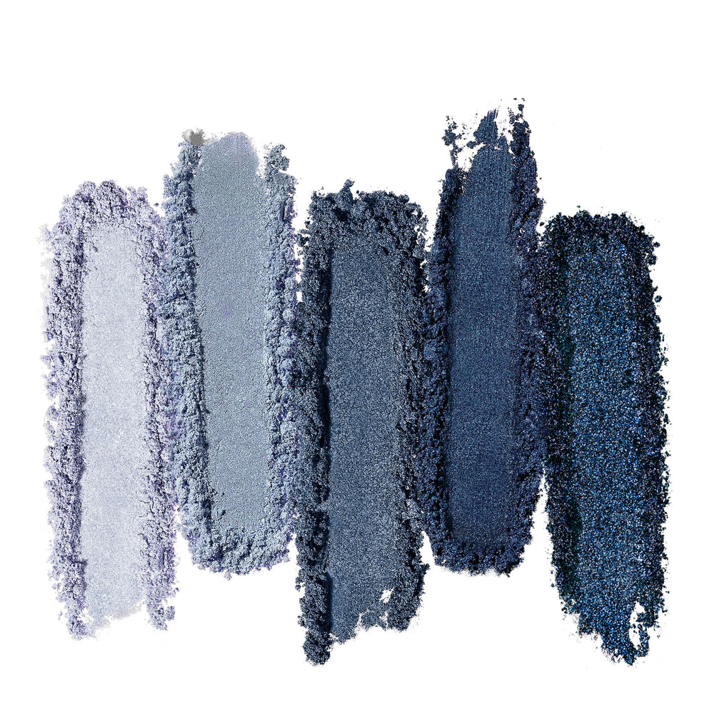 Lancôme Drama Hypnôse compact in Drama Denim highlights long-wear pigment for on-the-go color.