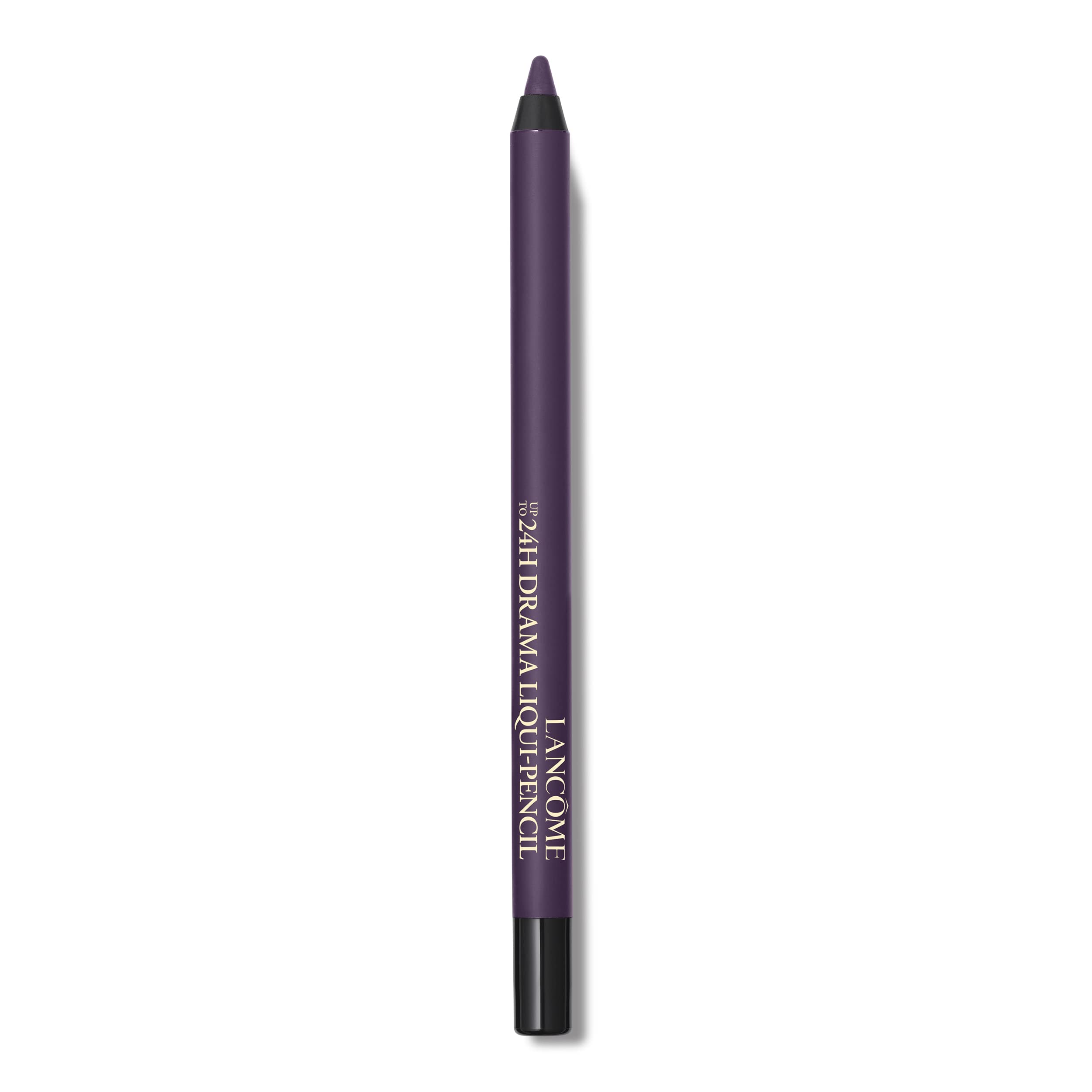 Lancôme Drama Waterproof Eyeliner Pencil in Purple Cabaret with vibrant color that lasts.