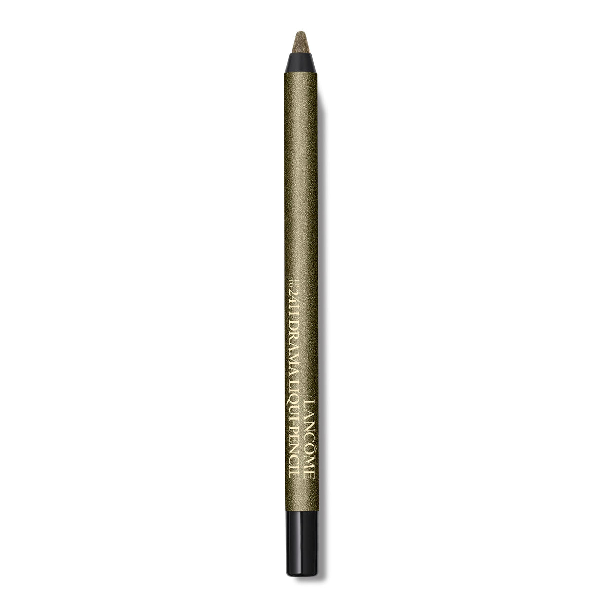 Lancôme Drama Waterproof Eyeliner Pencil swatches show vivid color that lasts through daily wear.