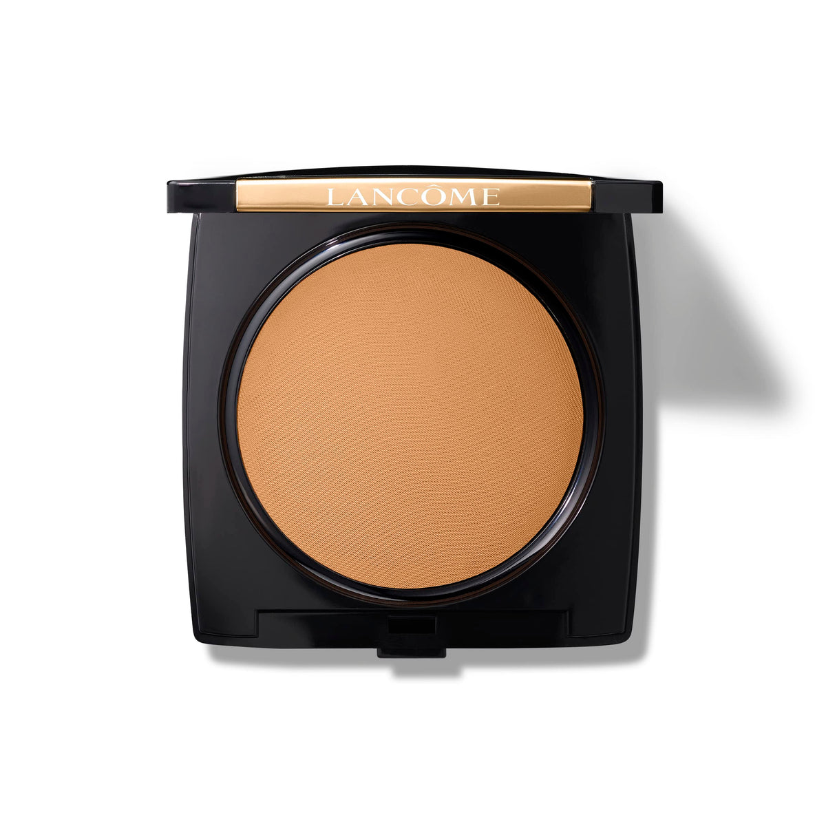 Lancôme Dual Finish compact closed shows a portable matte base for everyday wear.