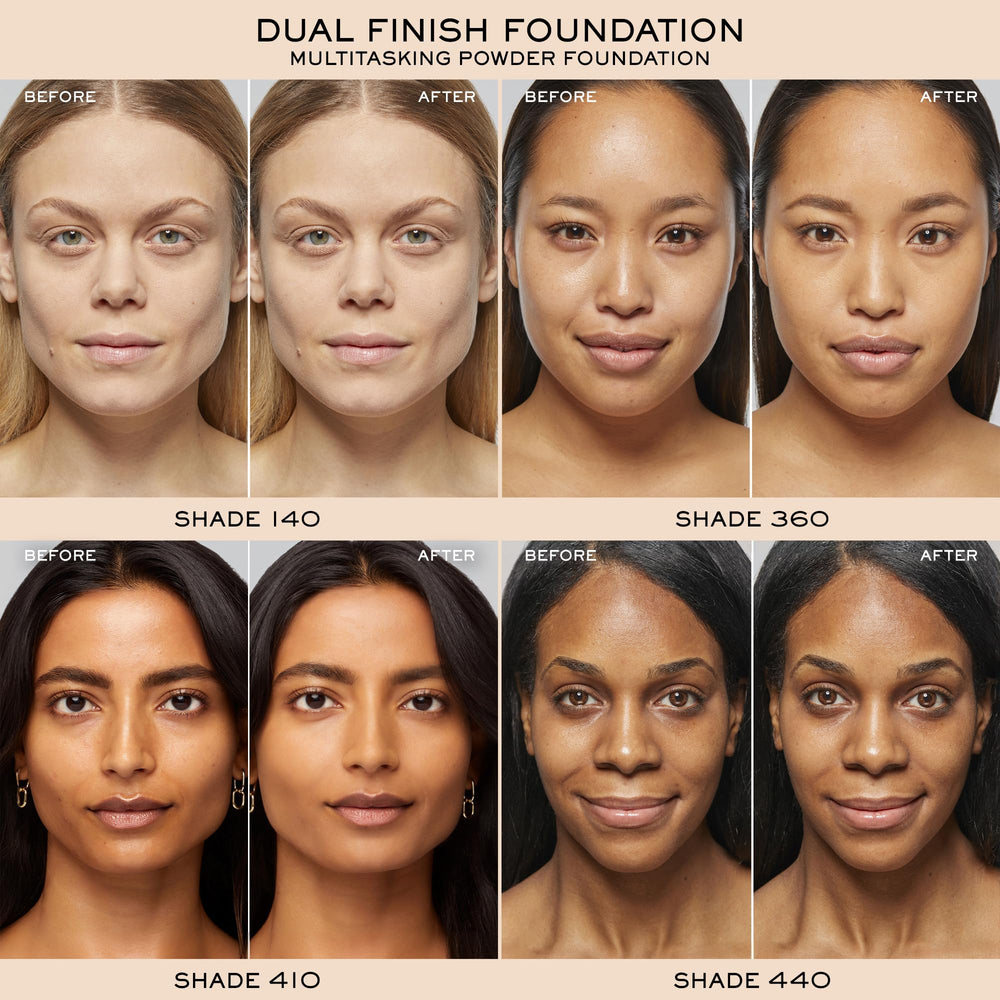 Lancôme Dual Finish longwear formula controls shine in heat and humidity
