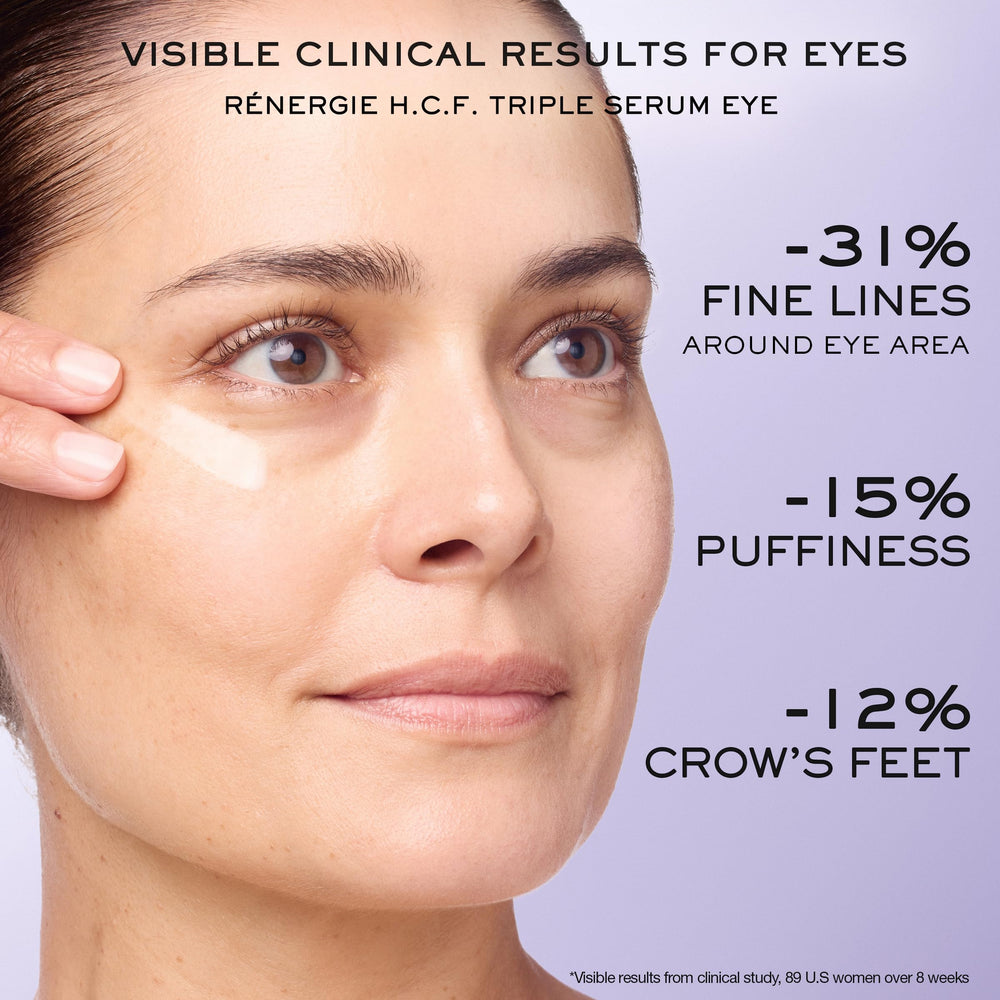Lancôme Rénergie Eye Cream mini jar for gentle under-eye care.