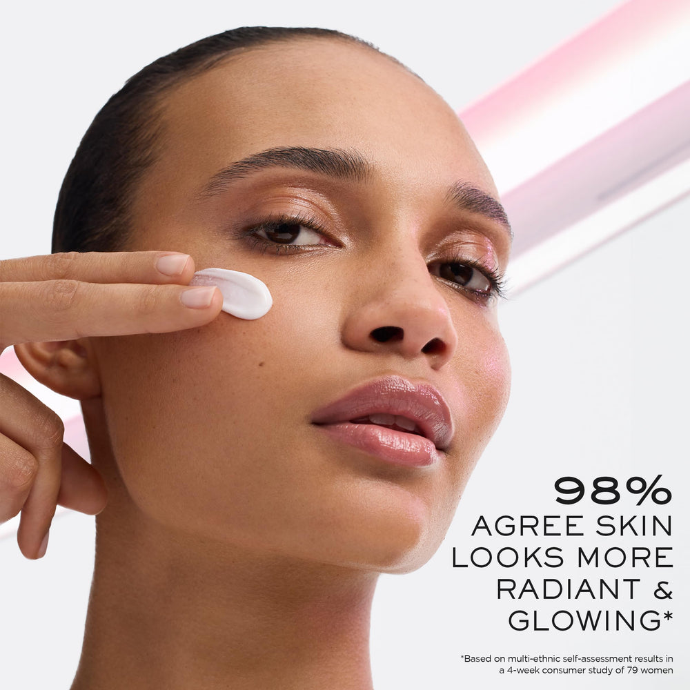 Hydra Zen cream swirl texture shows lightweight nourishment