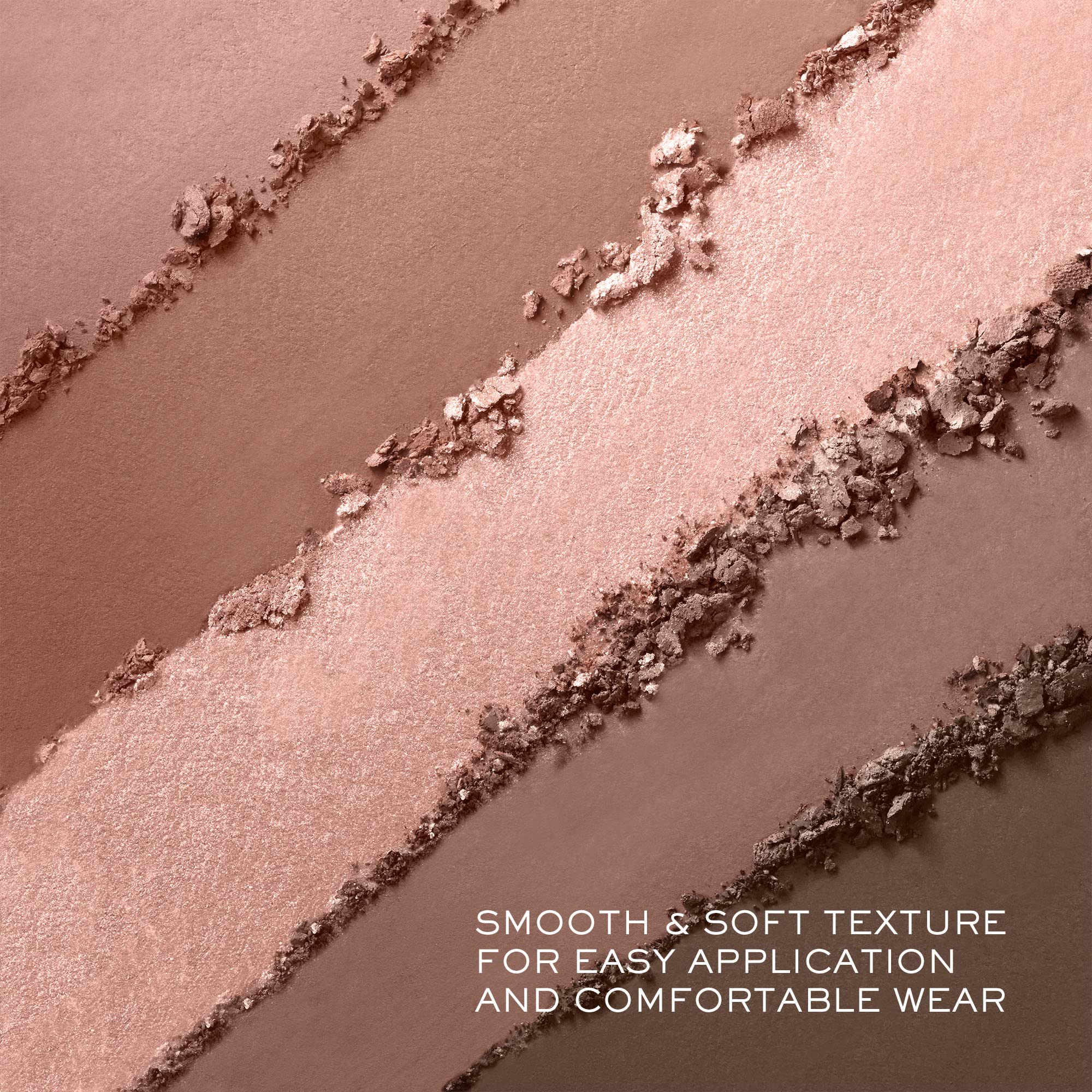 Lancôme Hypnôse palette swatches show rich pigments from matte to metallic.
