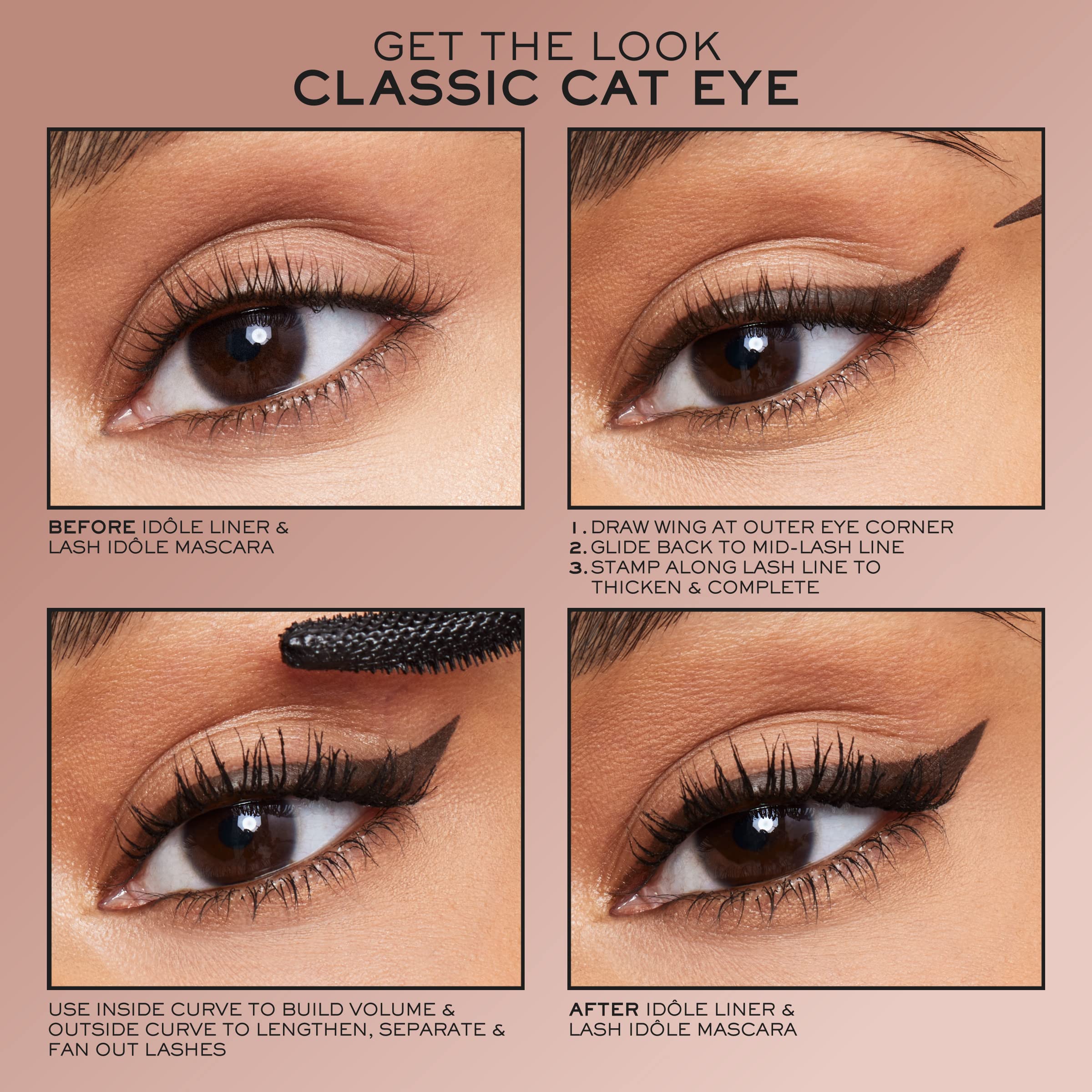 Lancôme Idôle Liner prevents smudge and fade.