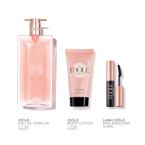 Lancôme Idôle Power Creme body lotion tube providing hydration after shower.