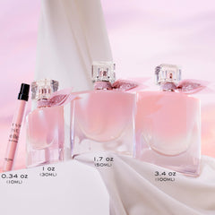 Lancôme La Vie Est Belle Vanille Nude packaging showcases premium branding.