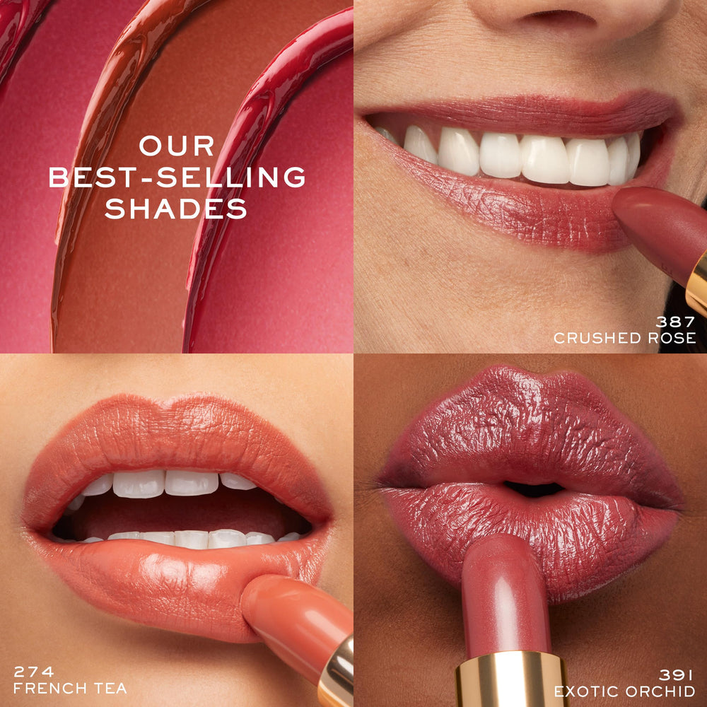Lancôme L'Absolu Rouge cap detail emphasizes premium build
