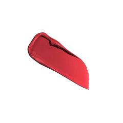 Lancôme L Absolu Rouge Drama Matte skin swatch shows rich matte finish.