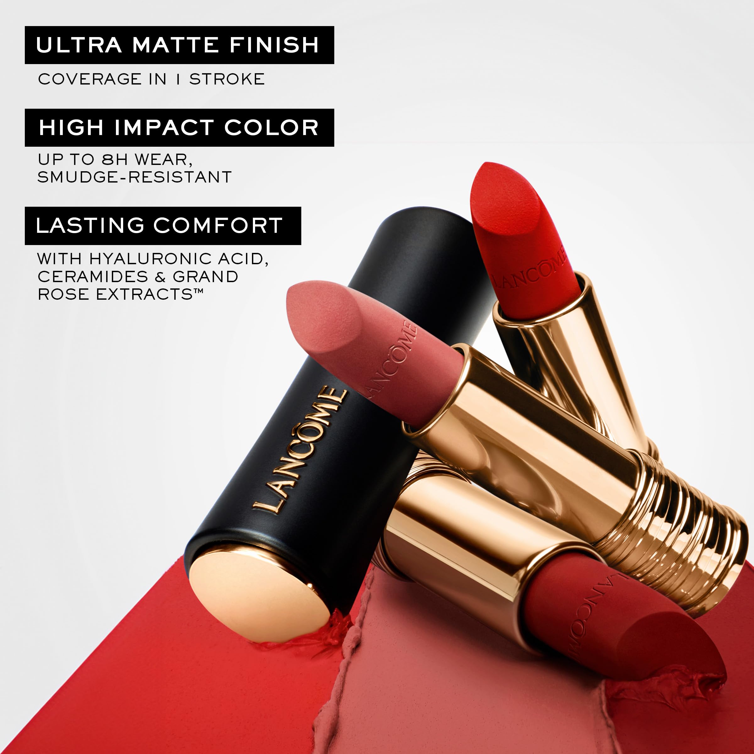 Petal-bullet design enables precise, effortless lip lining