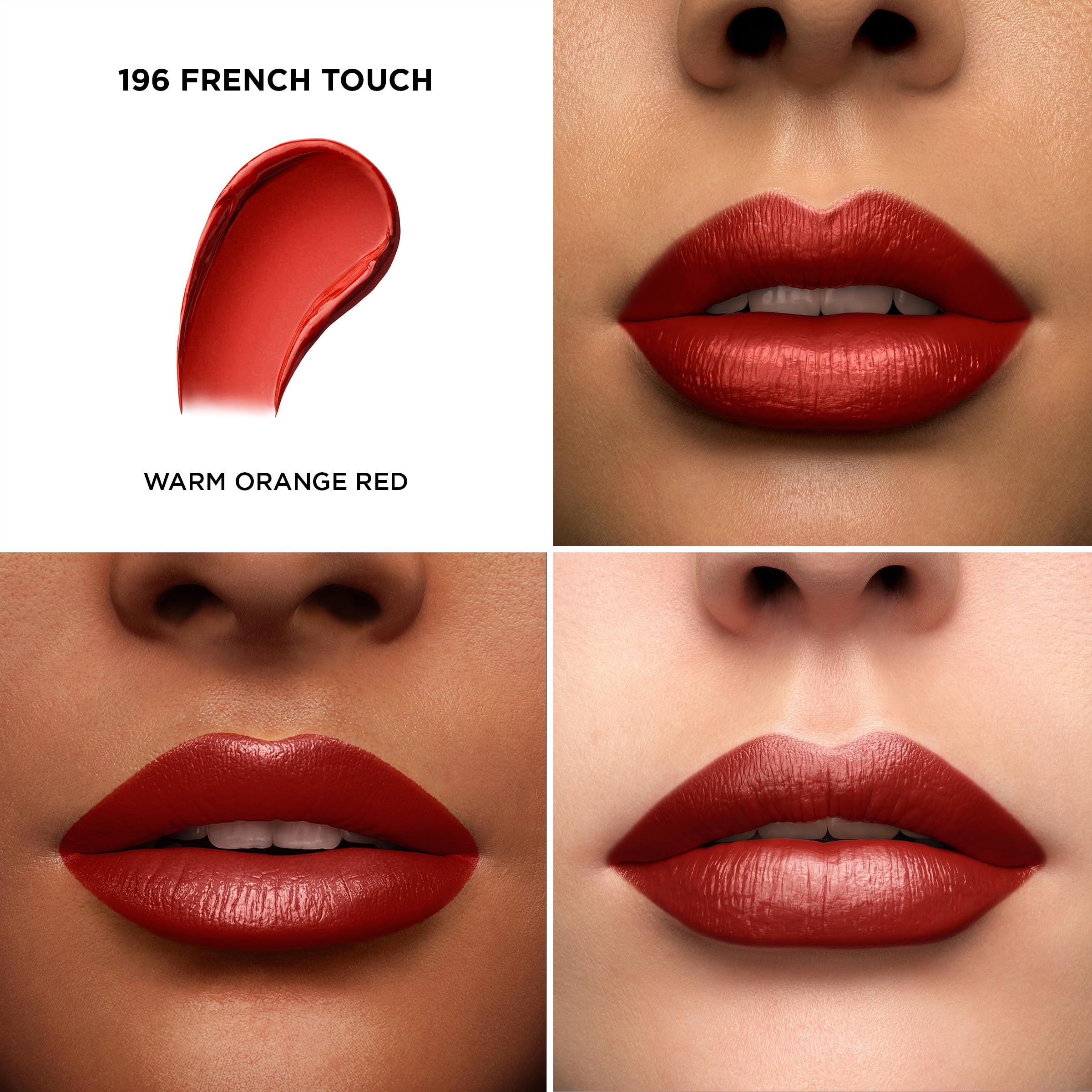 Lancôme L'Absolu Rouge packaging close-up highlights luxury design.