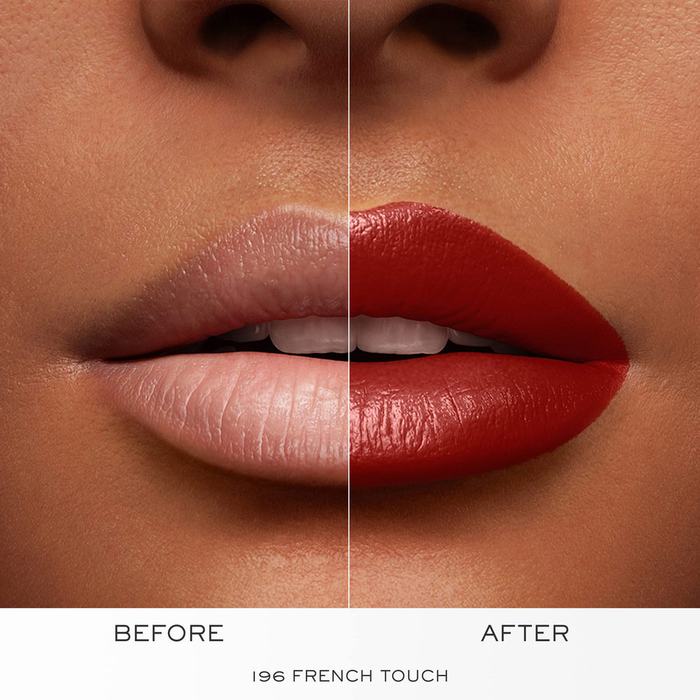 Lancôme L'Absolu Rouge with rose balm and hyaluronic acid provides hydration.