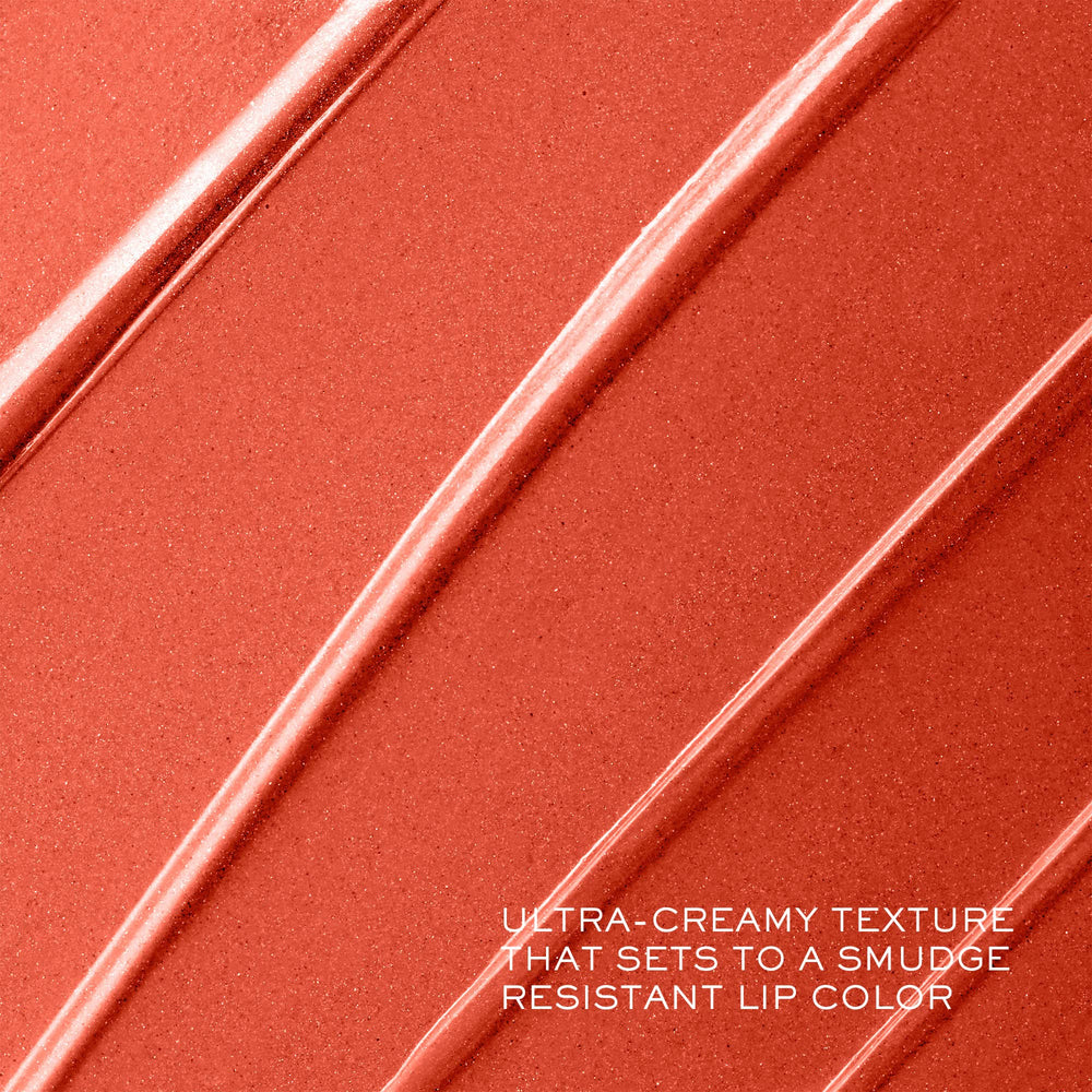 Lancôme L'Absolu Rouge smudge-resistant formula close-up.