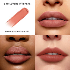Lancôme L'Absolu Rouge Intimatte hydrates with ceramides and rose extracts
