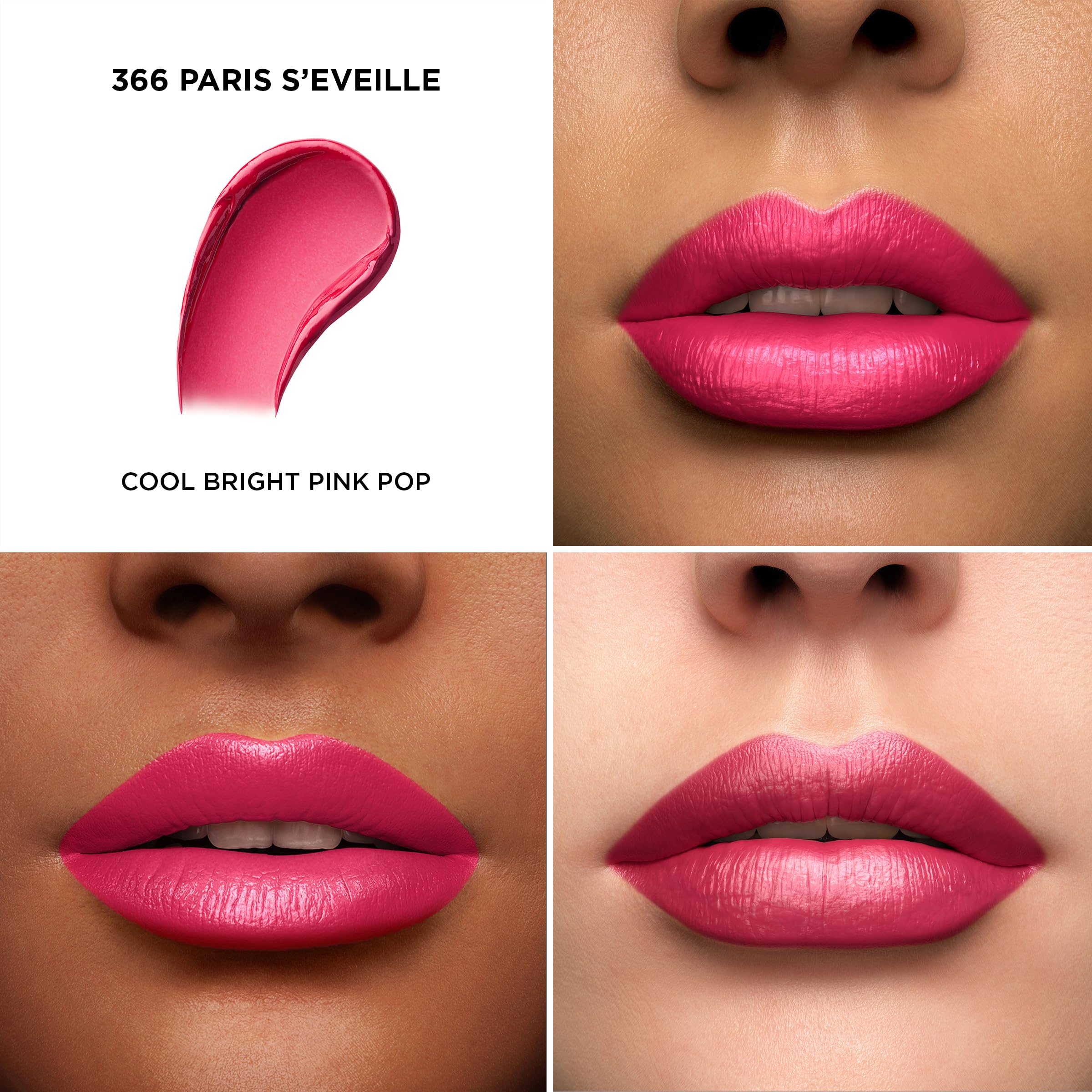 Lancôme L'Absolu Rouge long-wear-color stays vibrant from day to night.