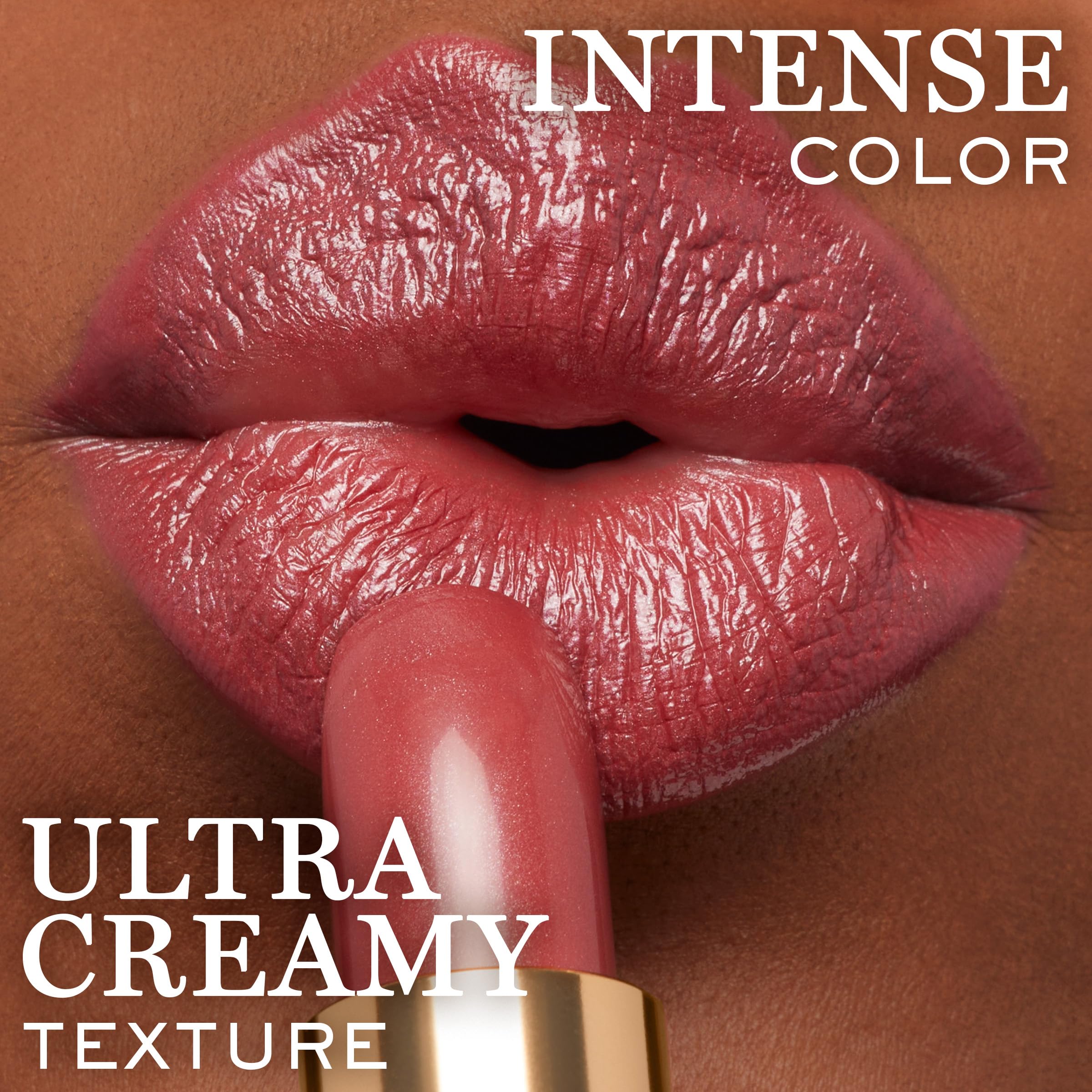 Lancôme L'Absolu Rouge smudge-resistant formula keeps color in place.