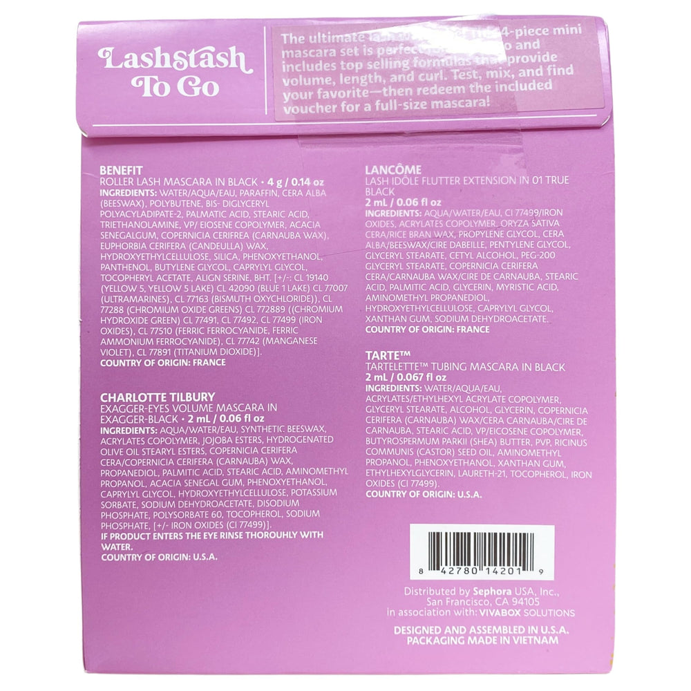 Lancome Lash Idole Flutter mini wand adds volume and separation.