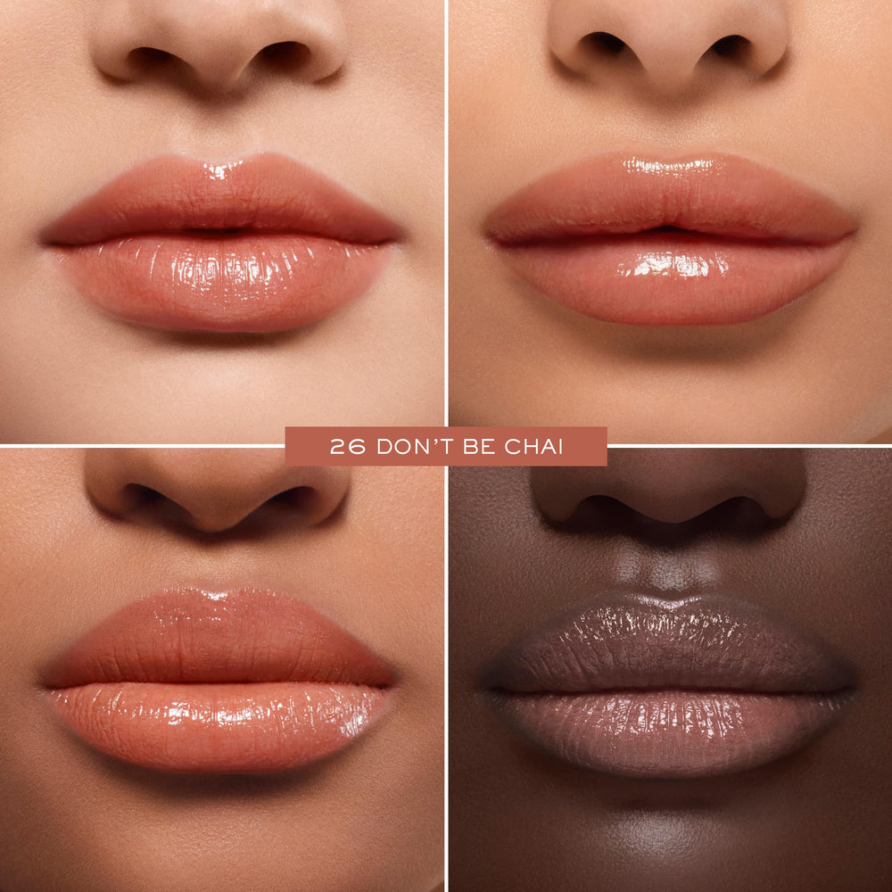 Lancôme Lip Idôle Butterglow balm tube featuring squalane content.