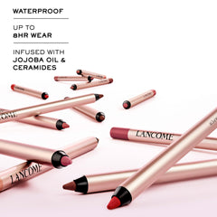 Lancôme Lip Idôle Lip Shaper Million-Dollar Berry glide demonstrates smooth, effortless application.