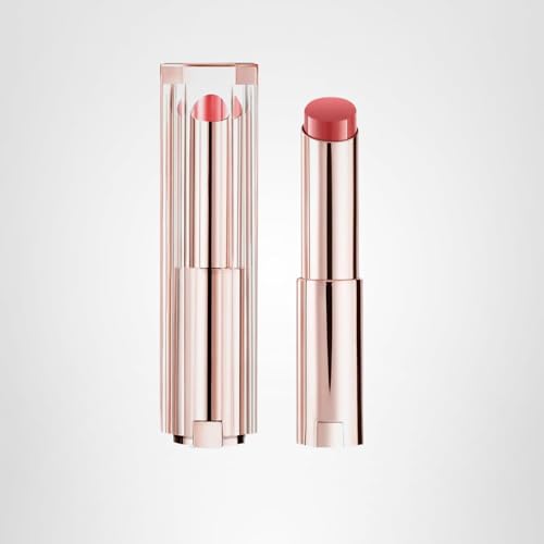 Lancôme Lip Idôle Squalane-12 Butterglow swirl texture highlights nourishing glide.