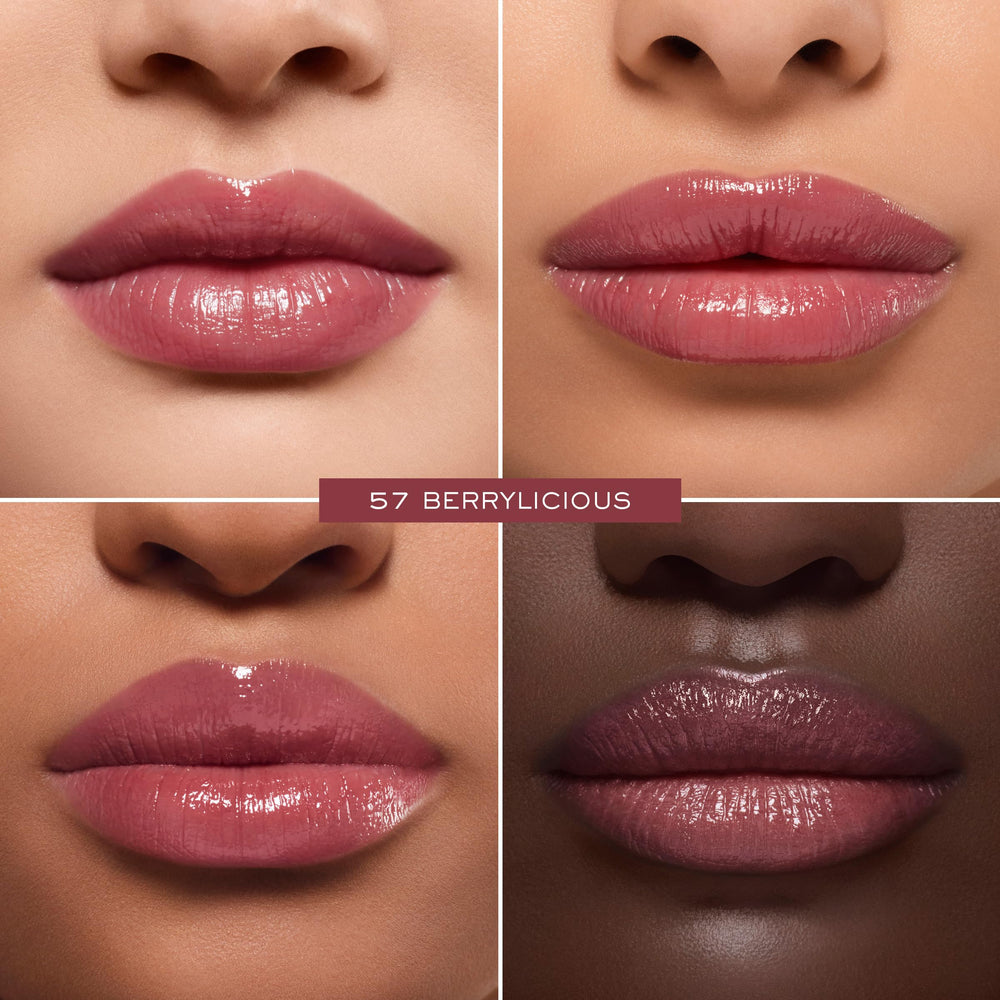 Lancôme Lip Idôle Butterglow lips close-up with smooth texture