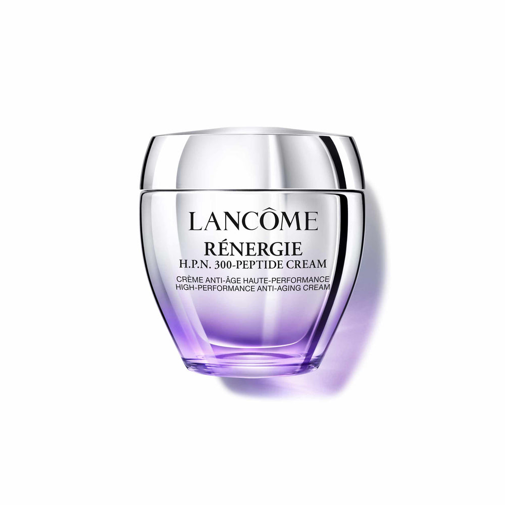 Lancôme Rénergie H.P.N. 300-Peptide jar with refillable packaging for sustainable use.