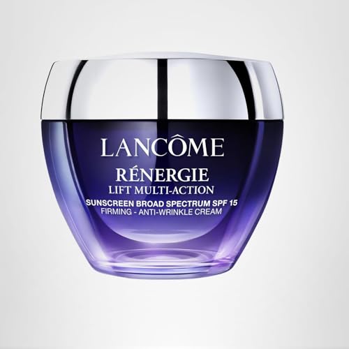 Lancôme Rénergie Lift Multi-Action SPF15 dermatologically tested badge for sensitive skin safety.