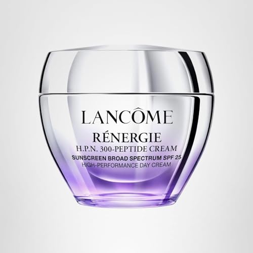 Lancôme Rénergie HP N 300-peptide cream on a clean vanity.