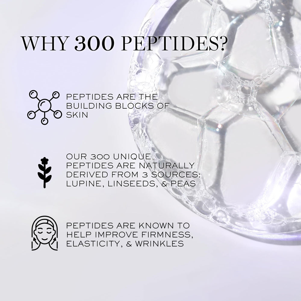 Baicalin and green peptides graphic on packaging signaling antioxidant renewal.