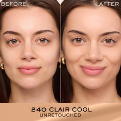 Lancôme Renergie Lift Foundation being blended for seamless wear